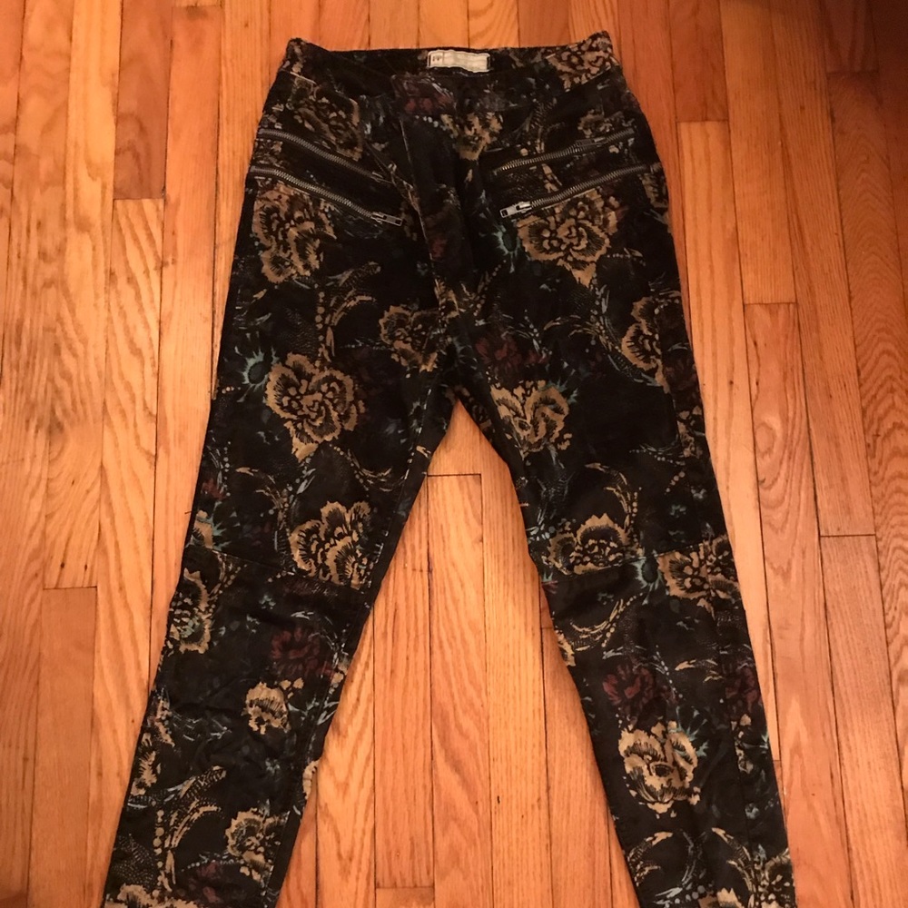 Free People Velvet Pants